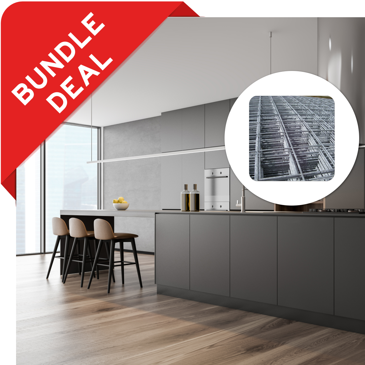 Package-Deal A: Vloerverwarming op Netten